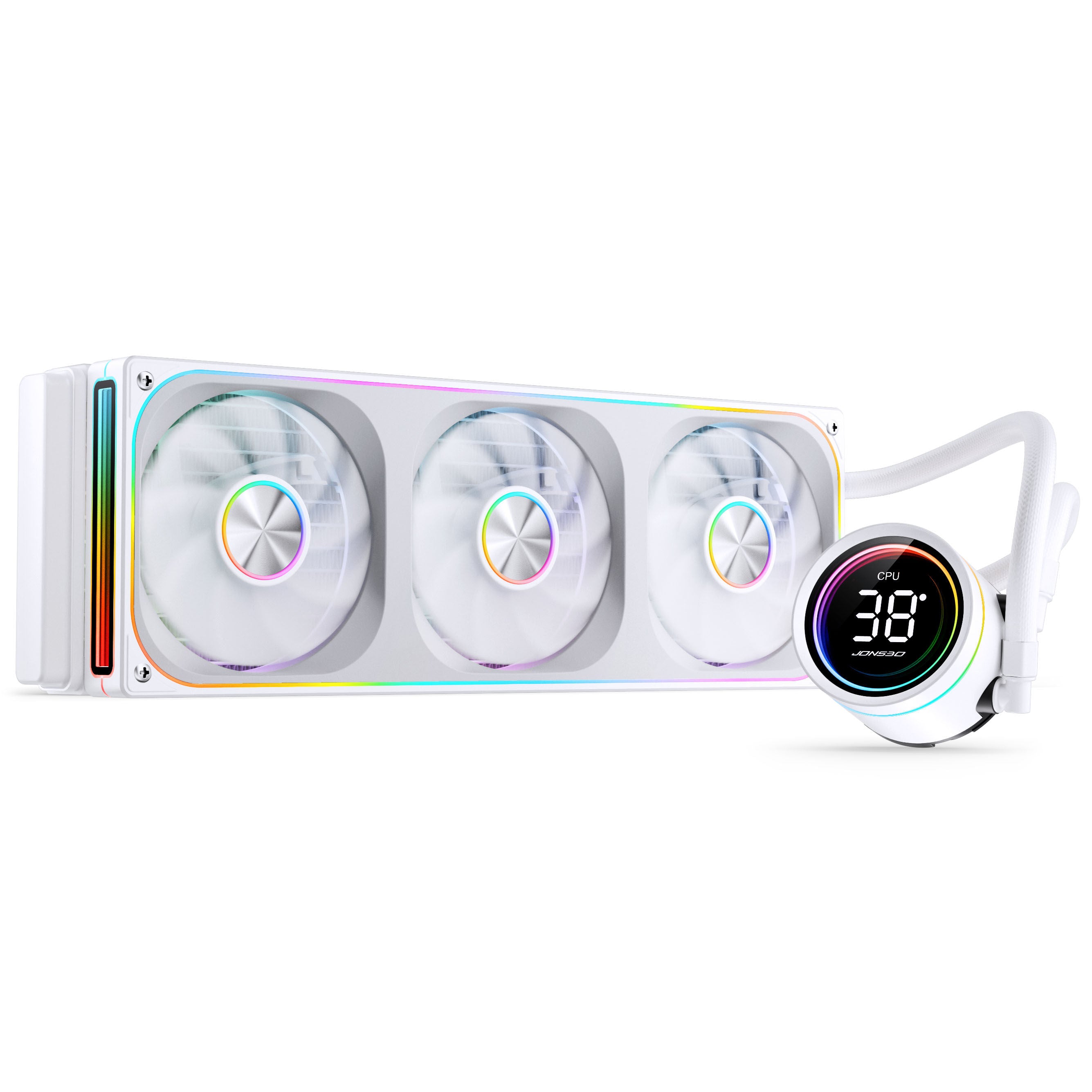 Water Cooler CPU Jonsbo TH-360 ARGB Branco - 360mm