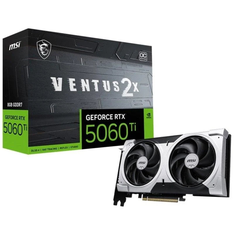 MSI GeForce RTX 5060 TI VENTUS 2X OC PLUS 8GB