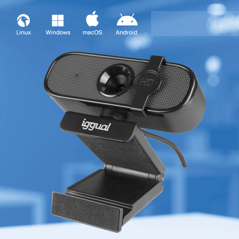 WebCam iggual WC1080 Quick View USB FHD