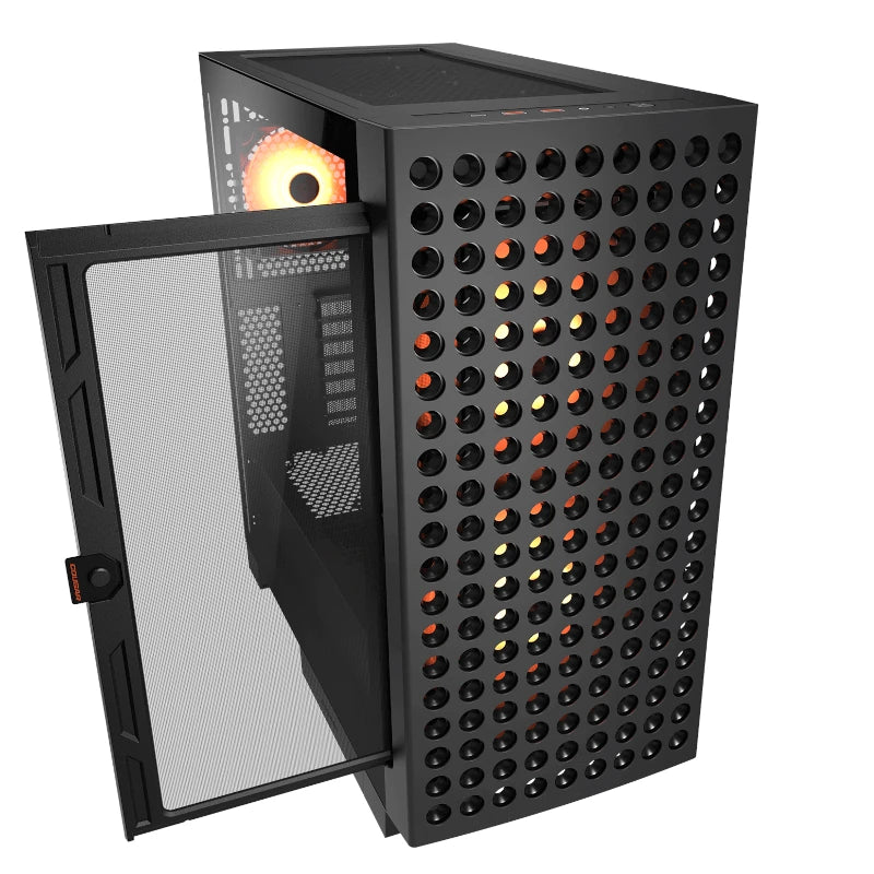 Caixa Cougar Airface Eco RGB Black