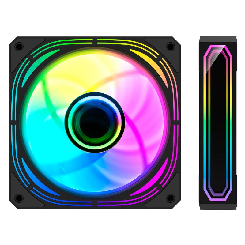 Ventoinhas Coolbox KIT 4 ARGB Infinity Pro