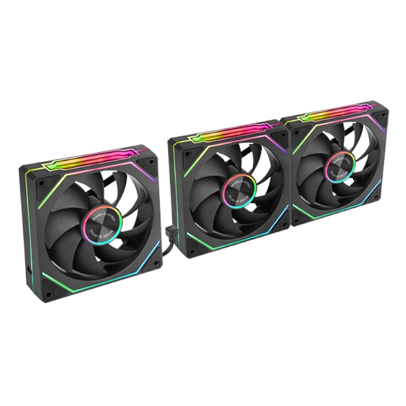 Mars Gaming Kit Ventil. 3en1 120MM ARGB