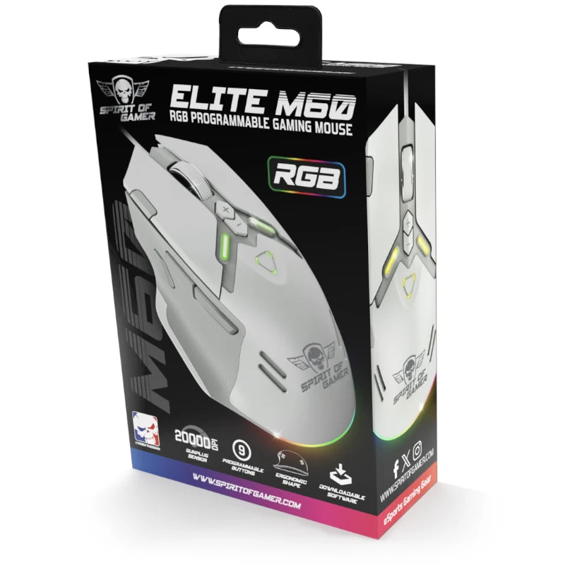 Rato Gaming Spirit of Gamer Elite M60 RGB
