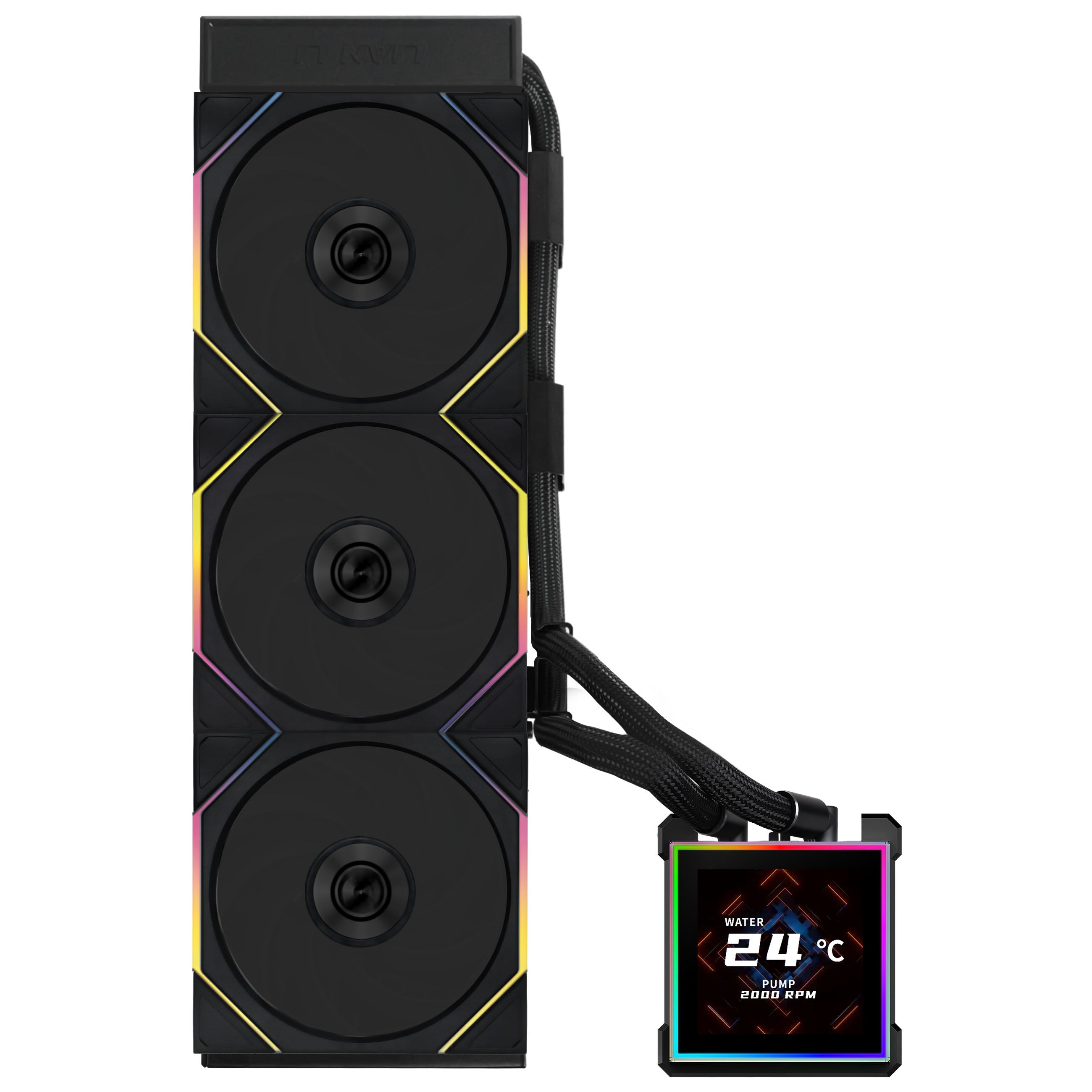 Water Cooler CPU Lian Li HydroShift II LCD-S 360TL Wireless - 360mm