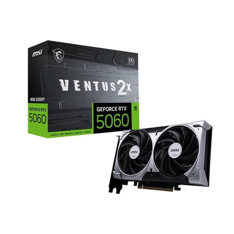 MSI GeForce RTX 5060 8G VENTUS 2X OC 8GB