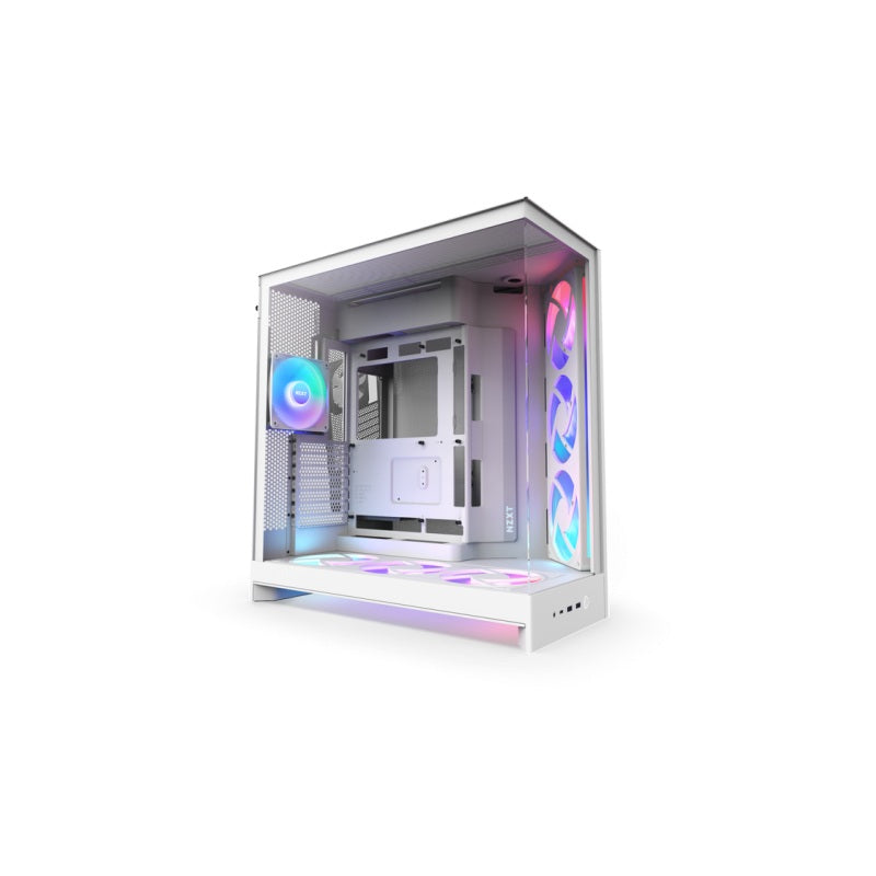 Caixa NZXT H9 FLOW RGB+ (2025) DUAL-CHAMBER MID-TOWER