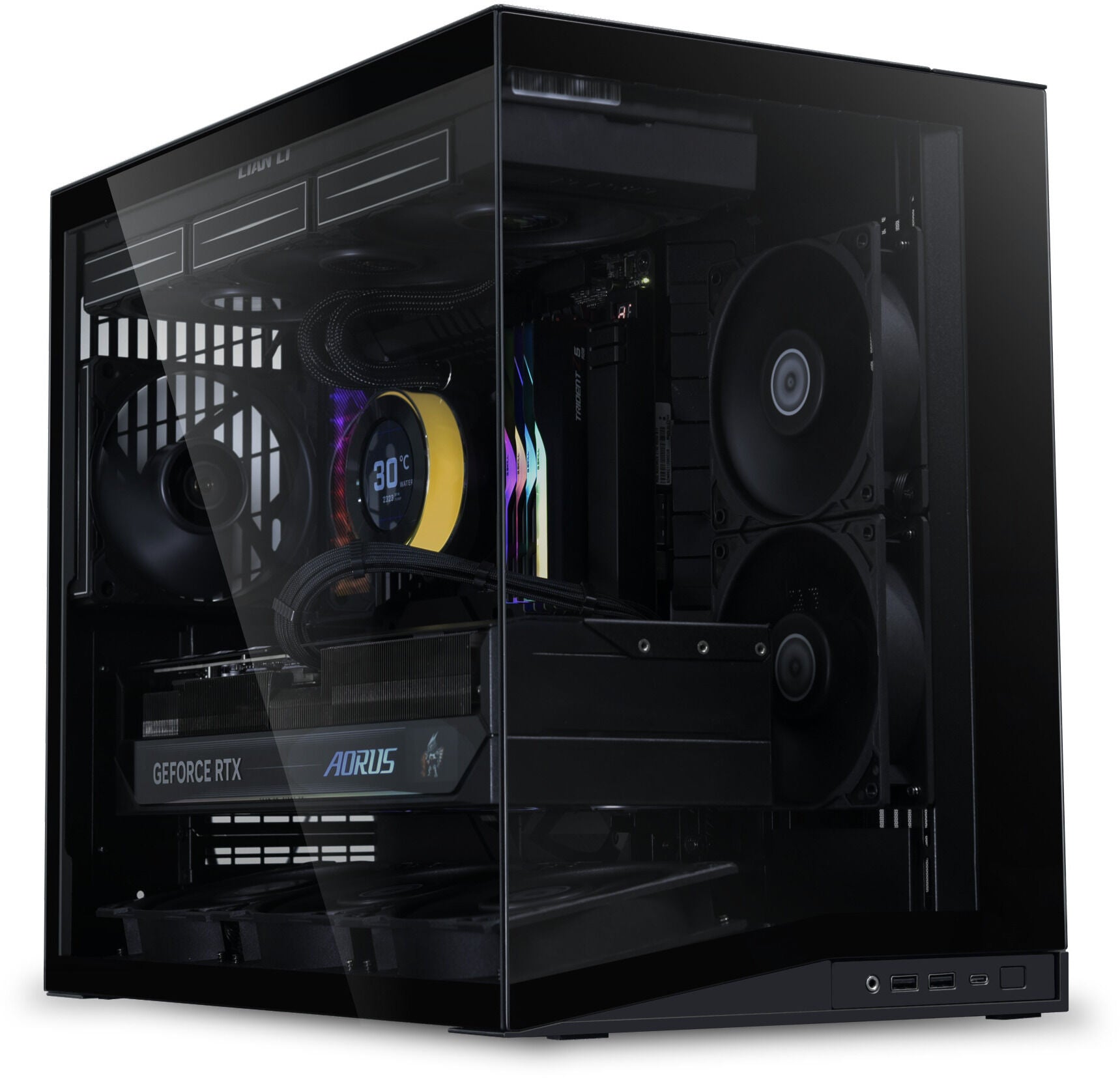 Caixa ATX Lian Li O11 Mini V2 Flow