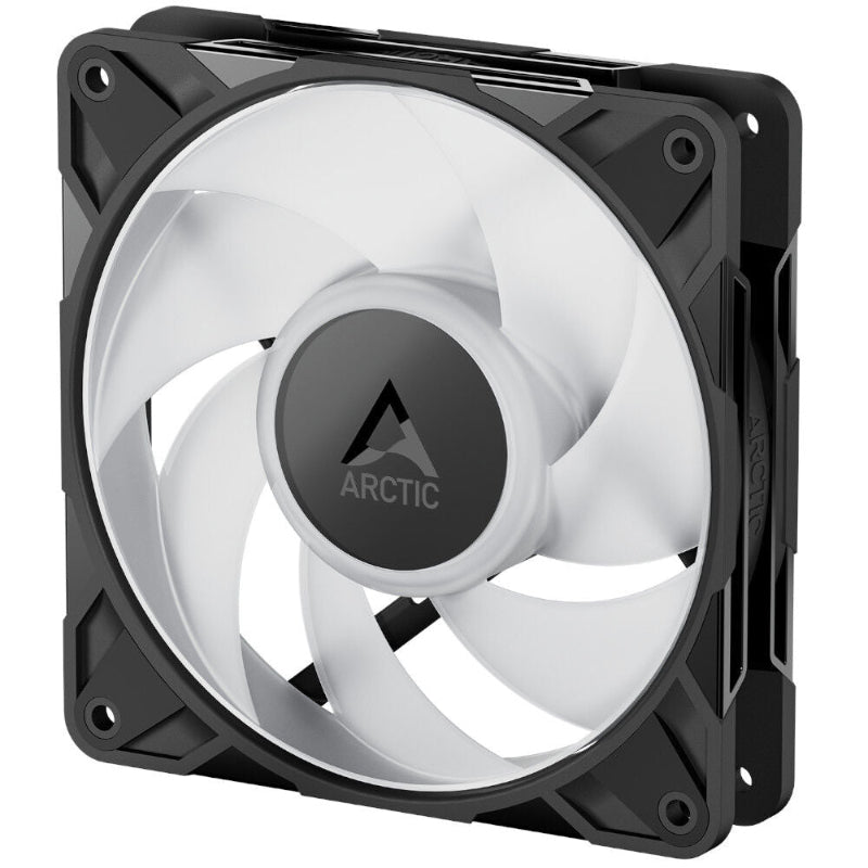 Ventoinha Arctic P12 PRO PWM PST Low Noise ARGB 120mm (Pack 3)