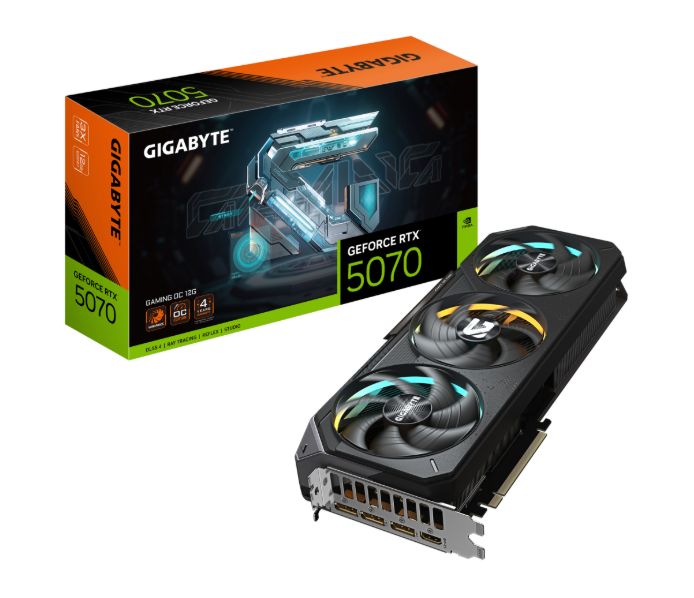 GIGABYTE GeForce RTX 5070 GAMING OC 12GB