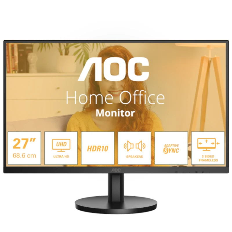 Monitor AOC U27B3A 27'' IPS 4K 60 Hz 4ms