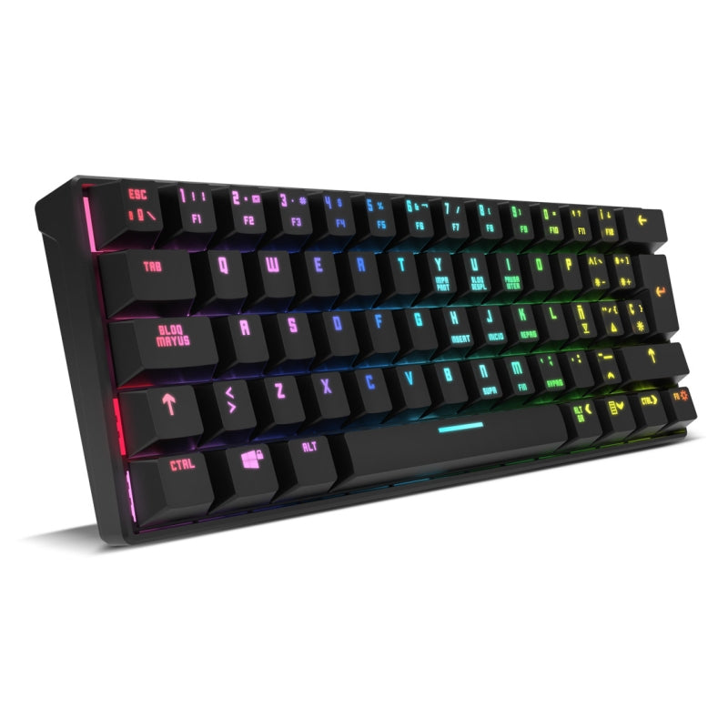 Teclado Mecânico Gaming Krom Kluster RGB Mini (PT)