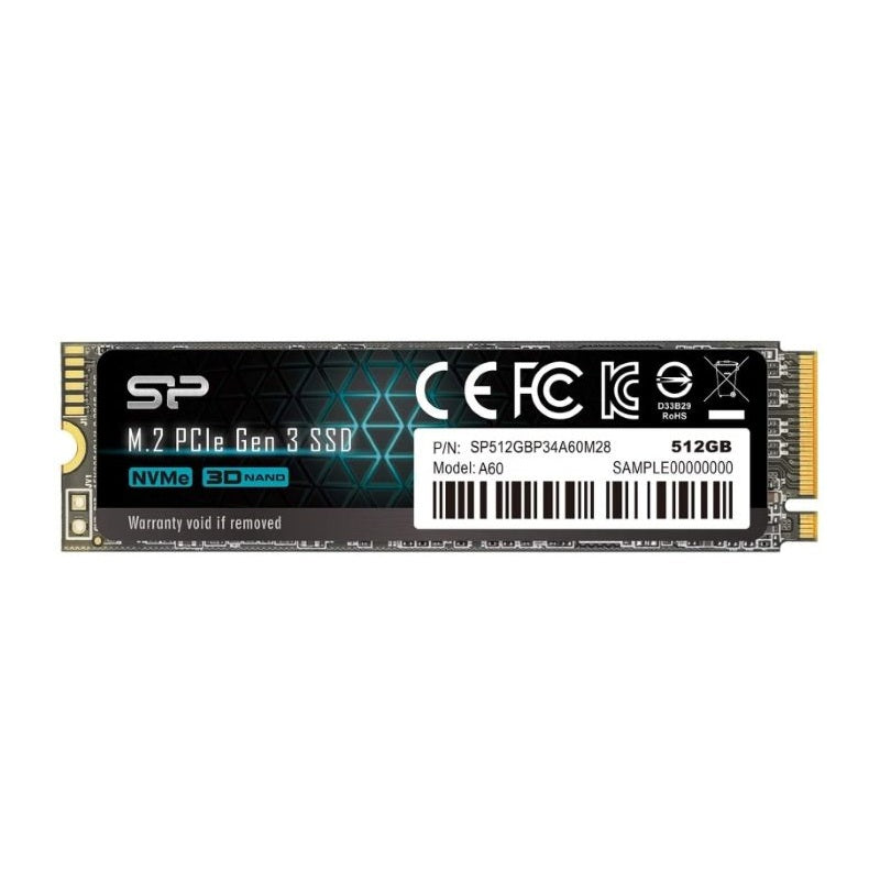 SP P34A60 512GB SSD M.2 PCIe Gen3x4 NVMe