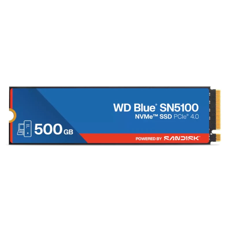 SSD WD Blue SN5100 500GB PCIe Gen4 NVMe M.2 2280