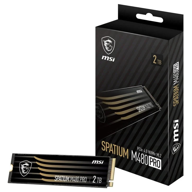 SSD MSI Spatium M480 Pro 2TB PCIe 4.0 NVMe M.2 2280