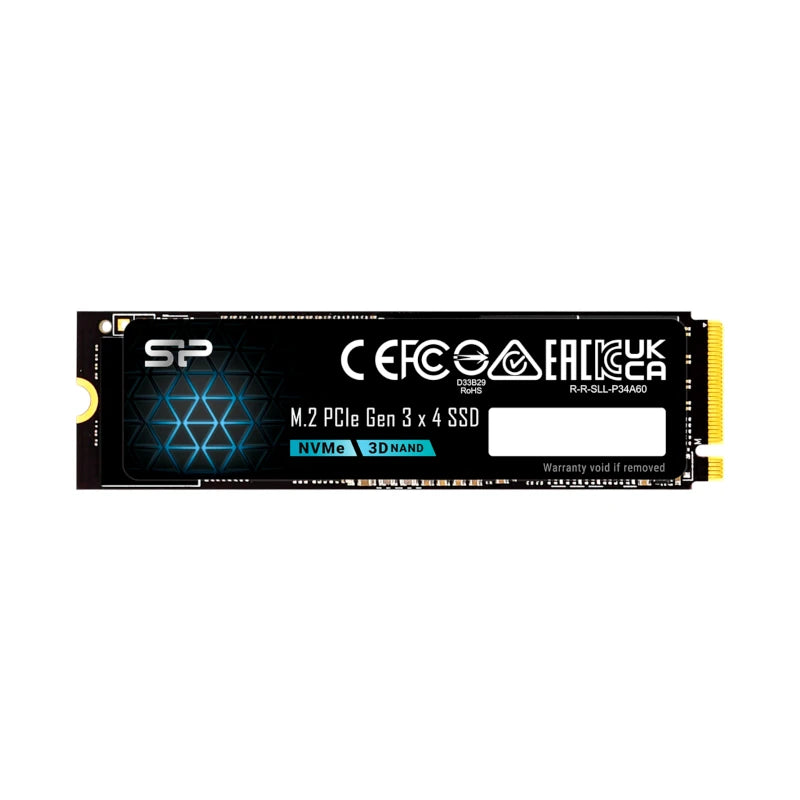 SSD Silicon Power P34A60 128GB PCIe Gen3x4 NVMe M.2 2280