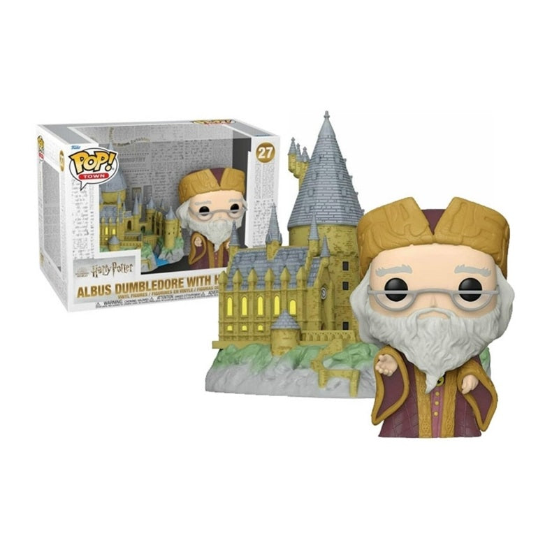 Funko POP! Harry Potter Town: Dumbledore with Hogwarts