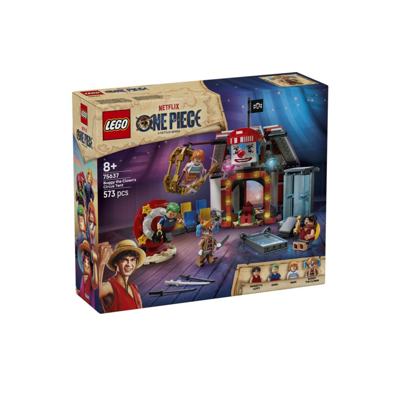 LEGO One Piece Tenda de Circo do Buggy, o Palhaço