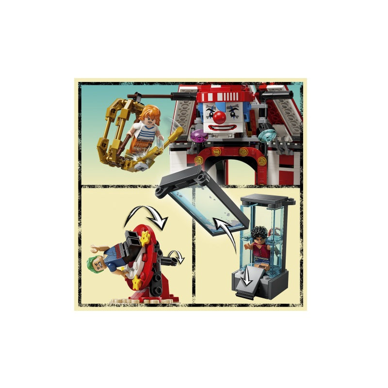 LEGO One Piece Tenda de Circo do Buggy, o Palhaço