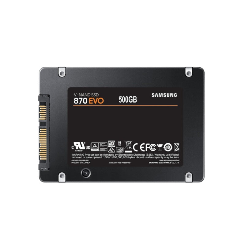 SSD Samsung 870 EVO 500GB 2.5'' SATA III