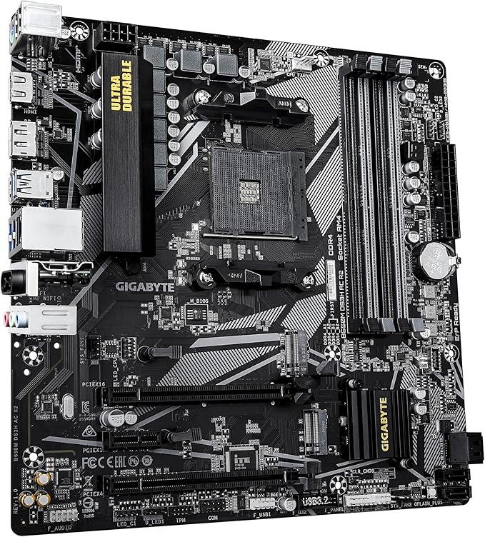 Gigabyte B550M DS3H AC R2 (AM4)
