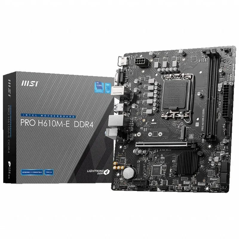 Motherboard MSI PRO H610M-E DDR4 (LGA1700)