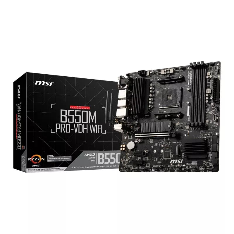 Motherboard MSI B550M PRO-VDH WIFI (AM4)