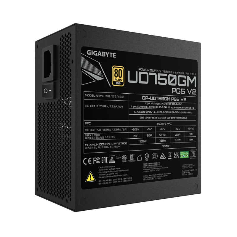 GIGABYTE UD750GM PG5 V2 750W 80 PLUS